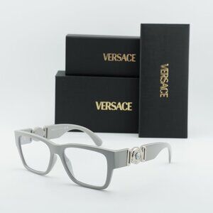 Versace VE3368U 5501 Square Eyeglasses – Light Grey 55mm